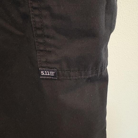 5.11 Tactical Pants Mens 34x32 Black Taclite Pro Cargo Ripstop D-Ring 74273 - Picture 8 of 15